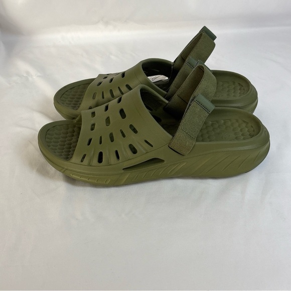 Joybees Active Mens 9 Trekking Slide Walking Supportive Clog Sandal NWT Olive - Picture 3 of 5